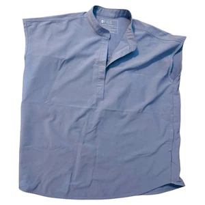 Figs Technical Collection Rafaela Oversized Scrub Top Vapor Blue Nursing SM - Picture 1 of 5