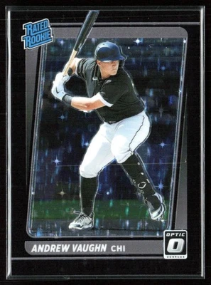 Andrew Vaughn 2021 Donruss Optic Black Stars /149 #116 Chicago White Sox - Image 1 of 3