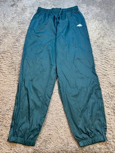 Vintage Apex Trainingshose Herren Large türkis Stretch Tapered Windbreaker Jogginghose 90er - Bild 1 von 10
