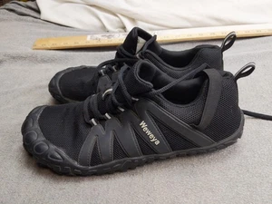 Weweya Zapatos Para Hombre Talla EU 42 Negro Descalzo Minimalista Trail Running Fitness - Imagen 1 de 10