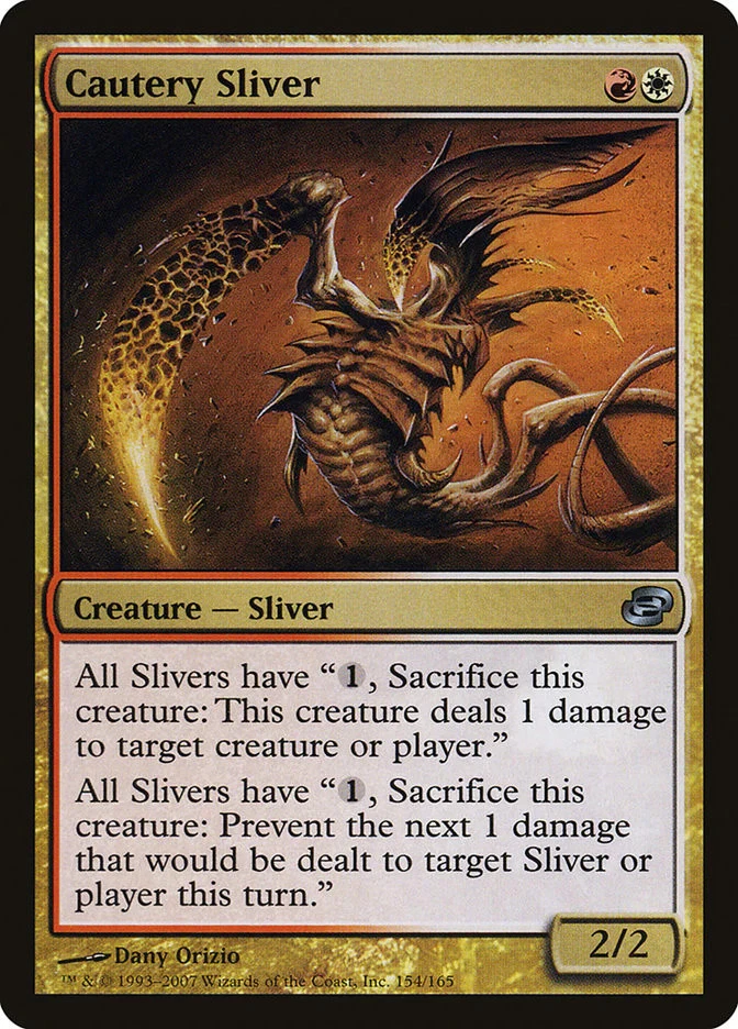 Cautery Sliver [Planar Chaos] Moderately Played - Image 1 of 1