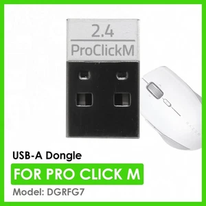 Genuine Razer USB-A Dongle for Pro Click M Gaming Mouse | White | DGRFG7 - Picture 1 of 4