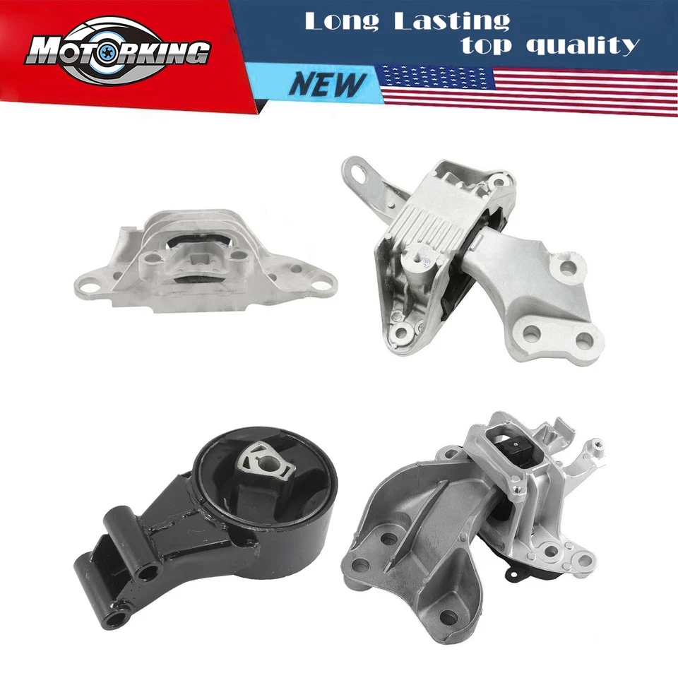 High Quality Right Engine & Auto Trans Mount 4PCS For 2017 Chevrolet Cruze 1.4L — 第 1/4 张图片