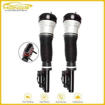 Par de puntales de suspensión neumática delanteros para Mercedes-Benz W220 S320 S430 S500 S600 S65 Foto 1 de 4