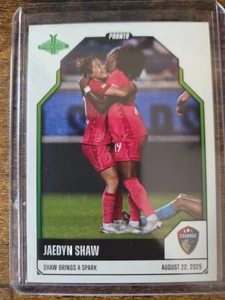 2025 Parkside Pronto NWSL Jaedyn Shaw Brings a Spark /325 SP #116 NC Courage - Picture 1 of 2