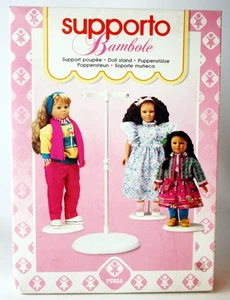 RARO SOPORTE MUÑECA FURGA VINTAGE AÑOS 80 ITALIA ¡NUEVO! - Imagen 1 de 6