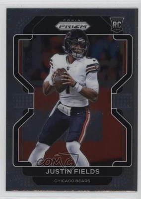 2021 Panini Prizm Rookie Justin Fields #334 Rookie RC - Image 1 of 3