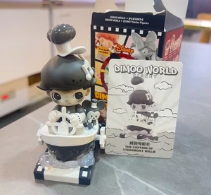 Authentic POP MART DIMOO WORLD x Disney Series Confirmed Hidden Captain Willy - Picture 1 of 2