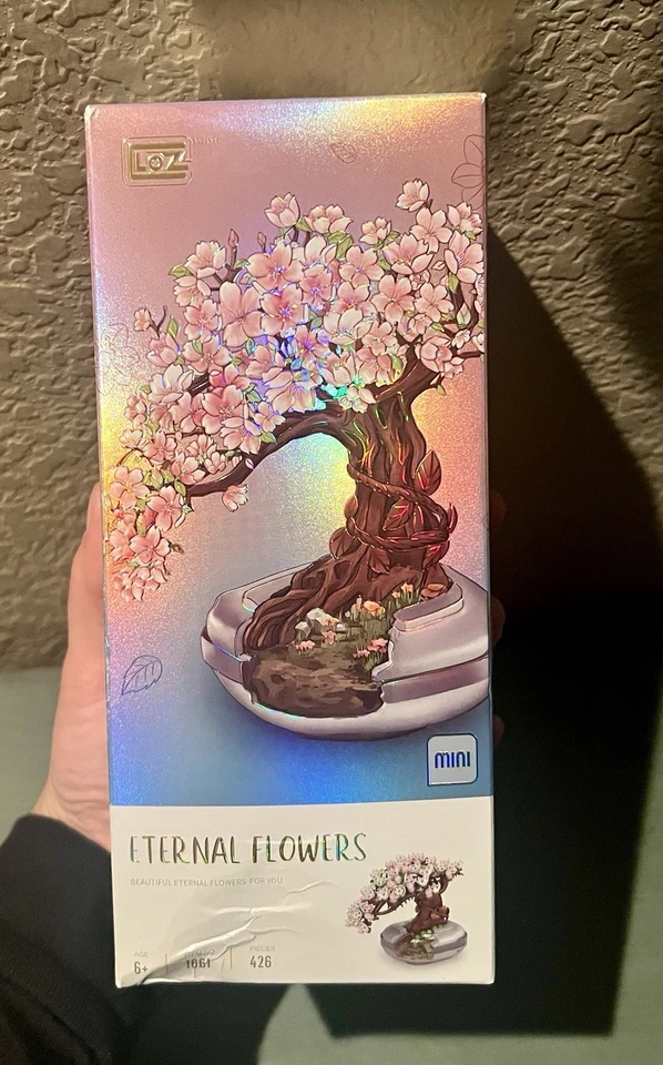 Loz Mini Blocks "Eternal Flowers Cherry Blossom Tree" (No. 1661 426 Pieces) - Image 1 of 1