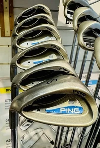 PING G2 IRONS GOLF CLUBS LEFT HANDED NEW GRIPS GAME IMPROVEMENT 24 HOUR DELIVERY - Picture 1 of 22
