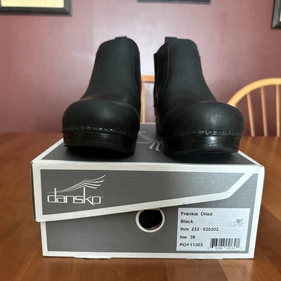 Botines Dansko Frankie negros aceitados en excelente estado usados, talla 38 Foto 1 de 4