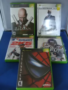 Juegos de Xbox 8 Spider-Man Hit Man 1+2 Dr Muto Midaway Arcade Treasures AMF Bolos - Imagen 1 de 2