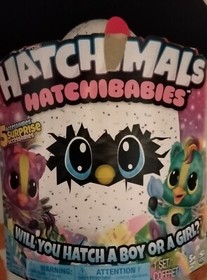 Hatchimals Hatchibabies Cheetree or Ponette Hatching Egg 5 Surprise Accessories