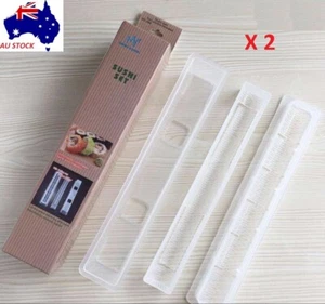 2 X Sushi Maker Sets DIY Tool Rice Roller Mold for Small Rolls - Picture 1 of 5