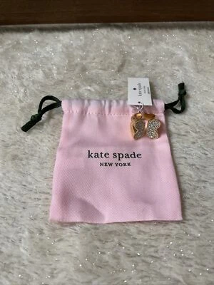 kate spade New York In a Flutter Butterfly Rhinestone Ring in Gold - Size 7 NWT - Image 1 of 4