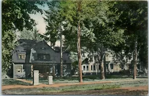 Random Residential Homes, Dirt Road, Eugene, Oregon Postcard c1908 - Picture 1 of 2