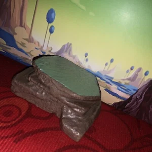 Dragon Ball Z Turquesa Namek Rock Figura Exhibición 4”-buen estado- - Imagen 1 de 5