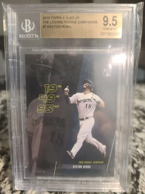 2019 Topps x Vlad Jr. "The Legend" #7 KESTON HIURA  ROOKIE CAMPAIGN Brewers - Image 1 of 2
