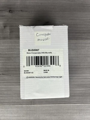 Targus Optical Wired Mouse Black Model AMU660B - Image 1 of 3