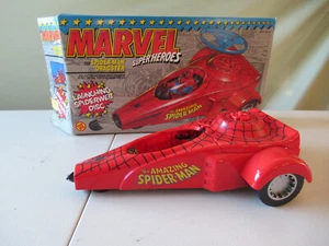 Marverl Super Heroes Spider-Man Dragster in OVP Spiderweb Disc fehlt - Bild 1 von 8