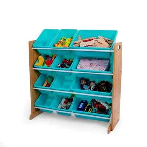 Large Toy Organizer And Bins Storage For Kids Small Children Chest With Shelves - Picture 1 of 6