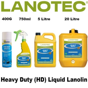 LANOTEC HEAVY DUTY LIQUID LANOLIN - HD -300g/750mmL/5 LITRE/20 LITRE - Picture 1 of 7