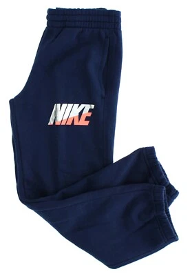 Pantalones deportivos para niñas Nike forrados de lana, cintura elástica atlética de 3 bolsillos, 637229 Foto 1 de 4