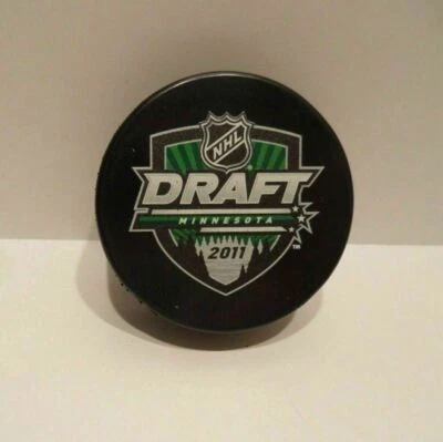 Disco de hockey del draft de la NHL 2011 - ¡TOTALMENTE NUEVO!  Minnesota Wild Foto 1 de 2