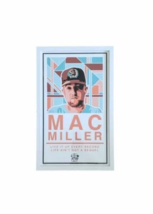 Mac Miller rapper print, framed, # 4/50 by Archer Senft signed Sotheby's 2017 - Imagen 1 de 6