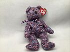 TY Beanie Babies Usa 2000 Bear Patriotic Red White And Blue