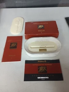 PELIKAN GENESIS OF THE OLYMPIAD FOUNTAIN BOX CASE Only No Pen - Picture 1 of 14