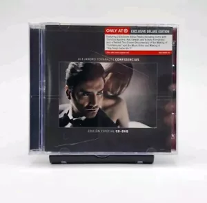 Alejandro Fernandez Confidencias CD/DVD Target Exclusive Cracks On Case Sealed - Picture 1 of 4