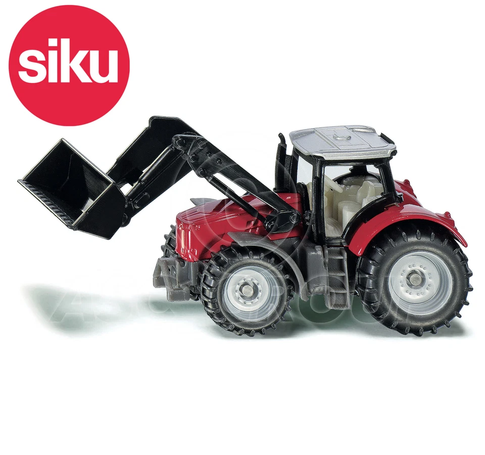 Siku NO.1484 1:87 Scala Massey Ferguson Trattore & Ant Caricatore Dicast Modello - Immagine 1 di 1