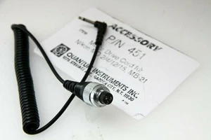 Quantum #451 Nikon Radio Slave Motor Drive Cord for MD2,4,12,15 MB21 392105-9 - Picture 1 of 3