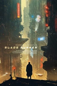 "Blade Runner" 1982 Theatrical Film Release Poster Fine Art A3 Print - Picture 1 of 3