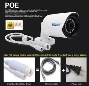Escam Qe07 IP Live Remote View Outdoor Security Camera P2P Cloud - Picture 1 of 1