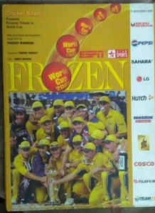 FOTO 865 INDIA RARA HOMENAJE PICTÓRICO A LA COPA DEL MUNDO POR CRICKET BHARTI 1987-2003 - Imagen 1 de 12