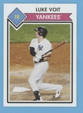 Luke Voit 2020 Topps 582 Montgomery Club SET #1 Card #9 YANKEES