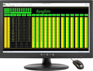 Rangliste Spielplan digitale Software Dart Schießsport Minnigolf Schießen Excel - Picture 1 of 3