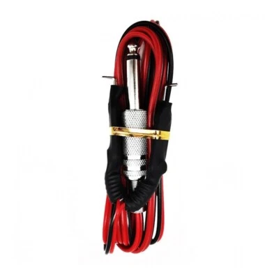 Cable de clip de fuente de alimentación para tatuaje para máquinas de tatuaje pistolas fuente negra y roja Foto 1 de 2