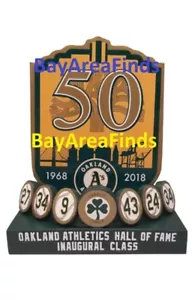 Oakland Athletics Hall of Fame Plaque 9/5/2018 A's statue - Bild 1 von 1