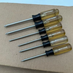 Vtg Craftsman USA 6pc Torx Screwdriver Set USA T10 T15 T20 T25 T27 T30 Good Cond - Picture 1 of 11