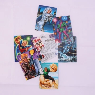 SkyBox Marvel Masterpieces 1992 lote de 9 cartas diferentes (406031) Foto 1 de 2