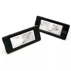 2x Rear License Plate Light Replacement Set For VW Polo Touareg Golf PLUS Tiguan - Picture 1 of 8