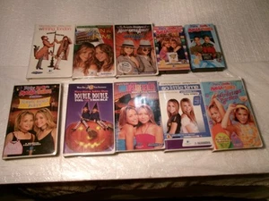 Lot of 10 Mary-Kate and Ashley Olsen VHS Tapes - Clamshell & Slipcovers - Vtg. - Picture 1 of 11