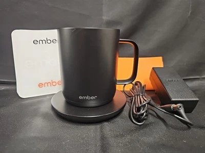 Taza de café inteligente Ember Temperature Control 10 oz negra CM19 Foto 1 de 4
