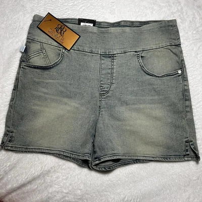 Pantalones Cortos Rock & Republic Mujer Lavado Denim Rx Fiebre Elastizados Talla 14M  Foto 1 de 4