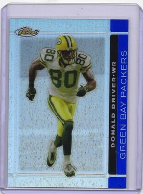 Refratores azuis 2007 Finest #56 Donald Driver #/299 - Imagem 1 de 2