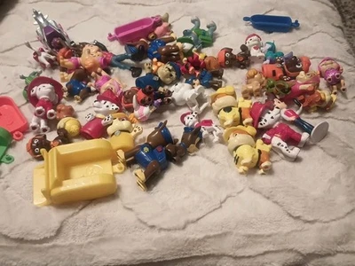 Paw Patrol Toy Action Figures 45 Pieces Cats Dogs  - Image 1 of 3