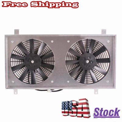Cubierta de aluminio + ventilador de 12" para radiador 2002-2007 2005 2004 2003 Subaru Impreza Foto 1 de 4